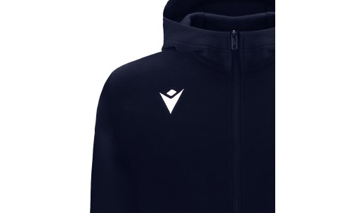 OLI - DRUM FULL LENGTH ZIP WOMAN HOODY NAV